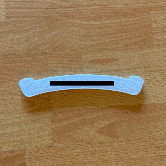 RARE Large 10" CH White Scroll Art Decor - Picture 4 of 6